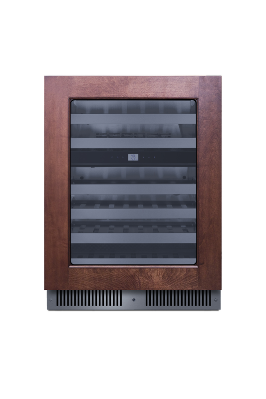 Summit CL244WC2PNR 23 3/8" Wine Cellar Cabinet
