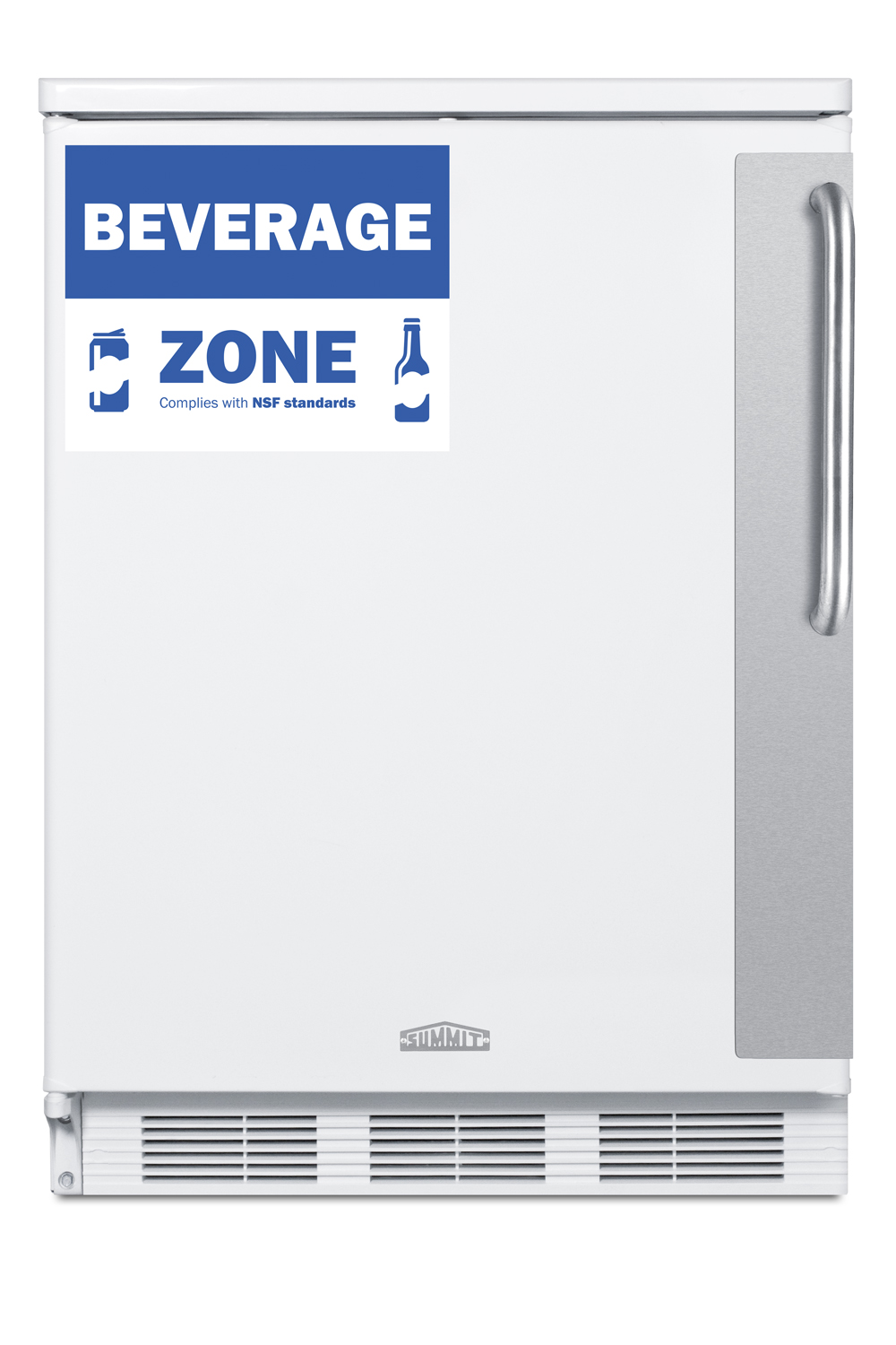 Summit FF6W7BZLHD 23 5/8" Solid Door Reach-In Refrigerator