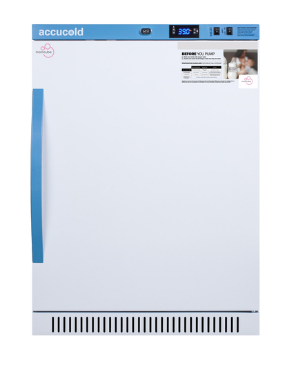 Summit MLRS6MCLK 23 3/8" Solid Door Undercounter Refrigerator