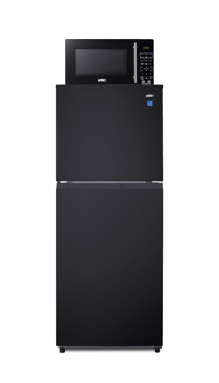 Summit MRF1087BA 23 1/4" Refrigerator Microwave Combo