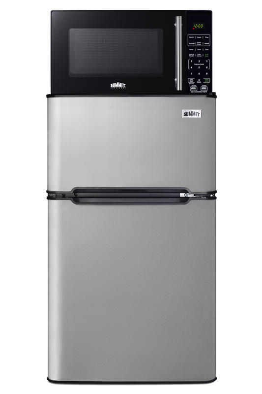 Summit MRF34BSSA 19" Refrigerator Microwave Combo