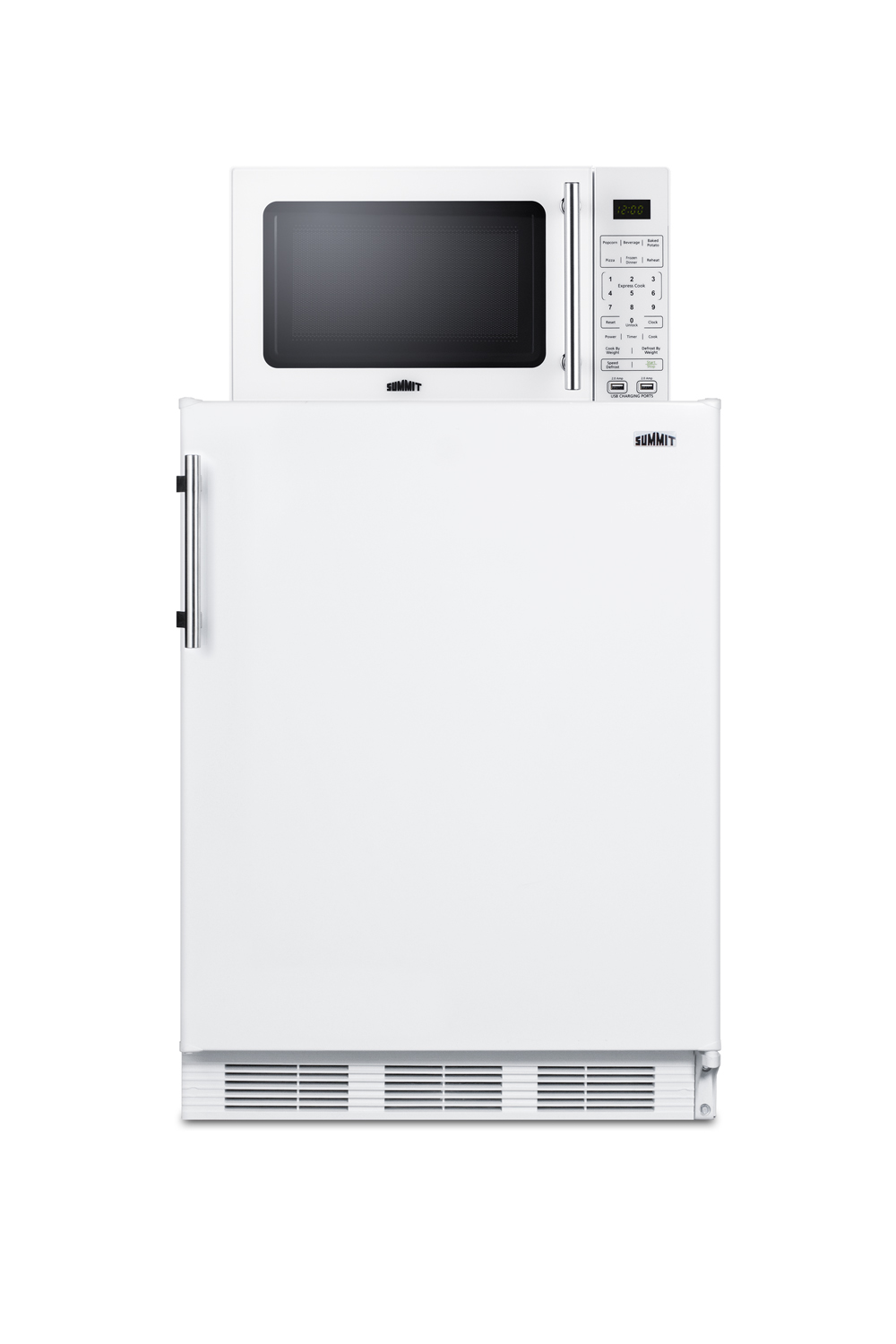 Summit MRF661WA 23 5/8" Refrigerator Microwave Combo