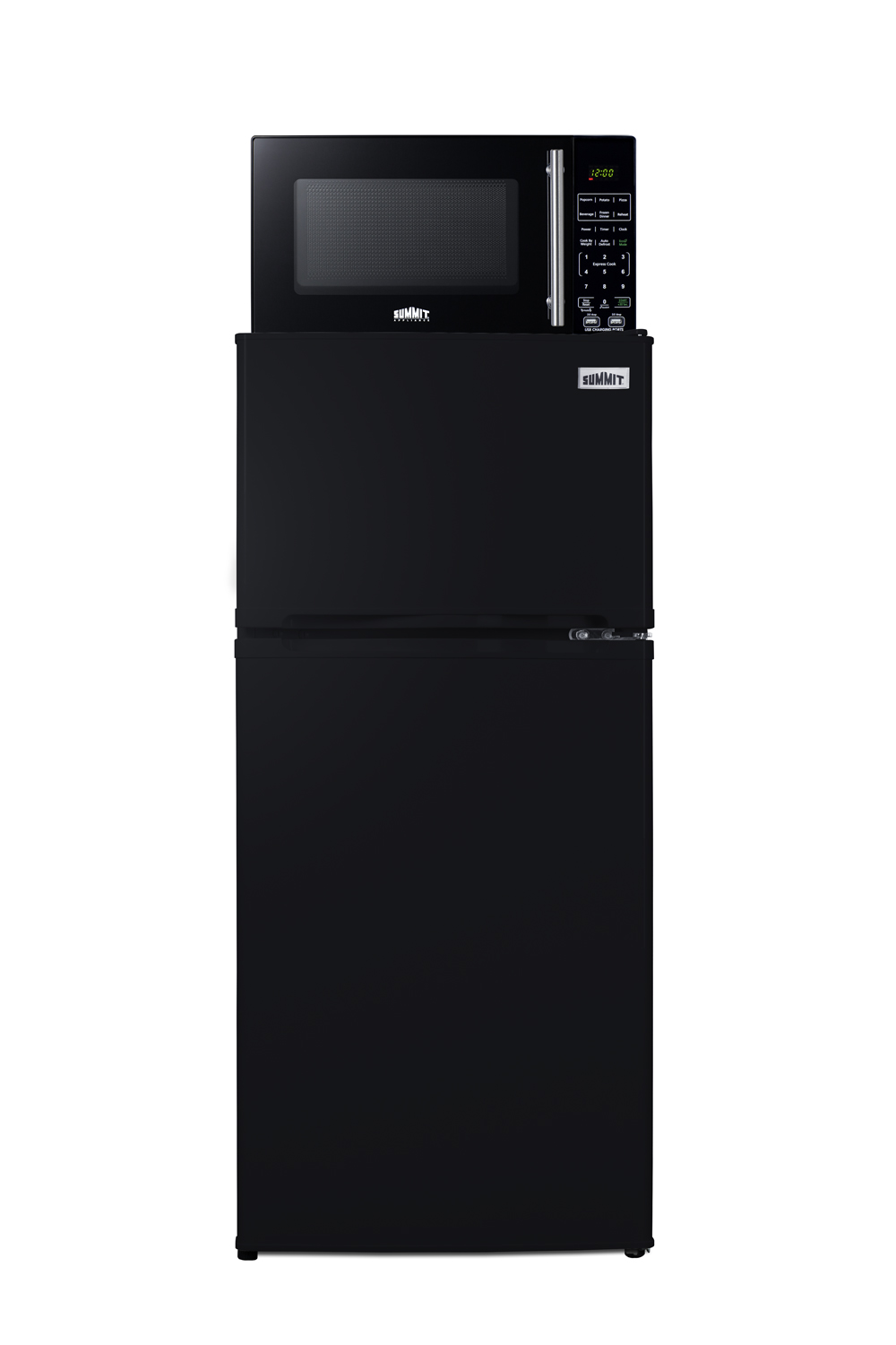 Summit MRF713BA 19 1/8" Refrigerator Microwave Combo