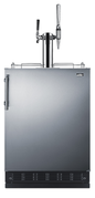 Summit SBC7BRSCM2 23 5/8" Cold Brew / Nitro Dispenser