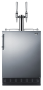 Summit SBC7BRSNCF2 23 5/8" Cold Brew / Nitro Dispenser