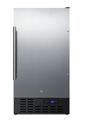 Summit SCFF1842SS 17 3/4" Solid Door Undercounter Freezer