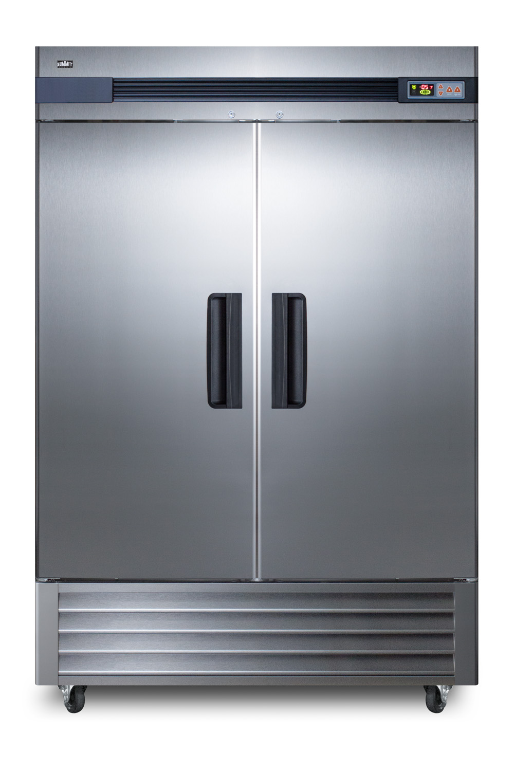Summit SCFF497 55 1/4" Solid Door Reach-In Freezer