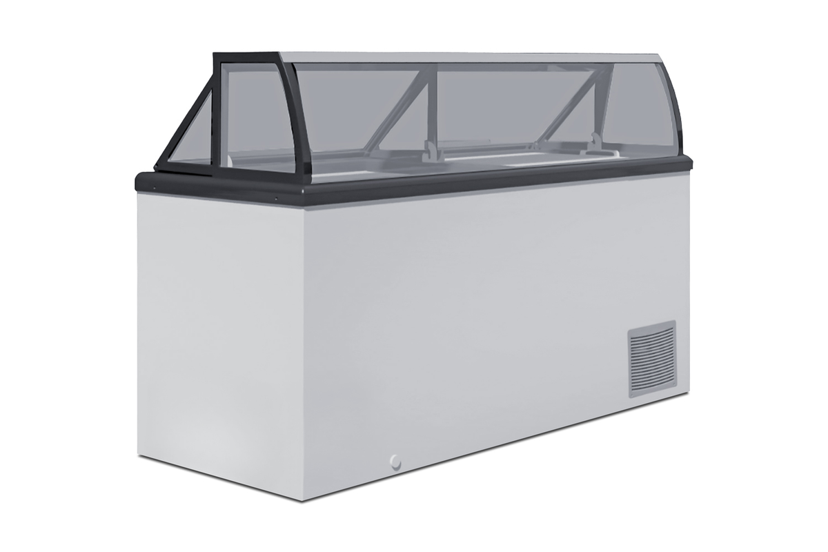 Summit SCOOPY61 71 1/2" Ice Cream Dipping Cabinet