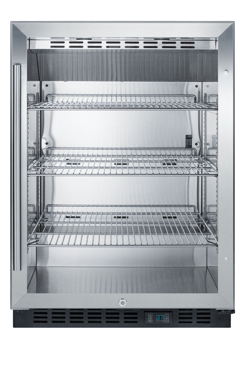 Summit SCR610BL 23 5/8" Refrigerated Merchandiser