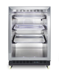 Summit SCR610BLRI 23 5/8" Solid Door Undercounter Refrigerator