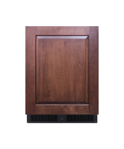 Summit SCR610BLSDIF 23 5/8" Solid Door Undercounter Refrigerator