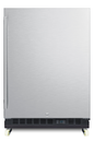 Summit SCR610BLSDRI 23 5/8" Solid Door Undercounter Refrigerator