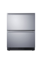 Summit SDHDR2446 23 1/2" Solid Door Undercounter Refrigerator