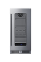 Summit SDHG1533 14 3/4" Refrigerated Merchandiser