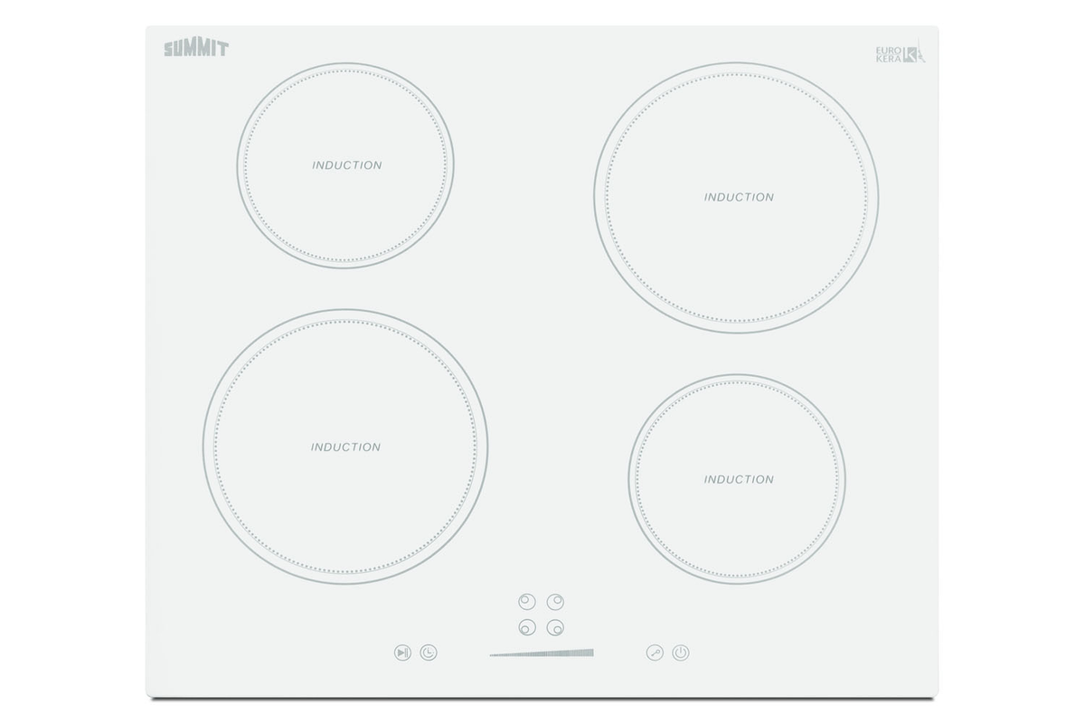 Summit SINC4B242W 23 1/4" Induction Range