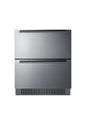Summit SPR275OS2DADA 26 3/4" Solid Door Undercounter Refrigerator