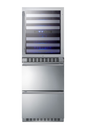 Summit SWCDRF24 23 5/8" Wine Cellar Cabinet