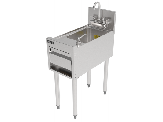 Perlick TSF12HS 12" Underbar Sink
