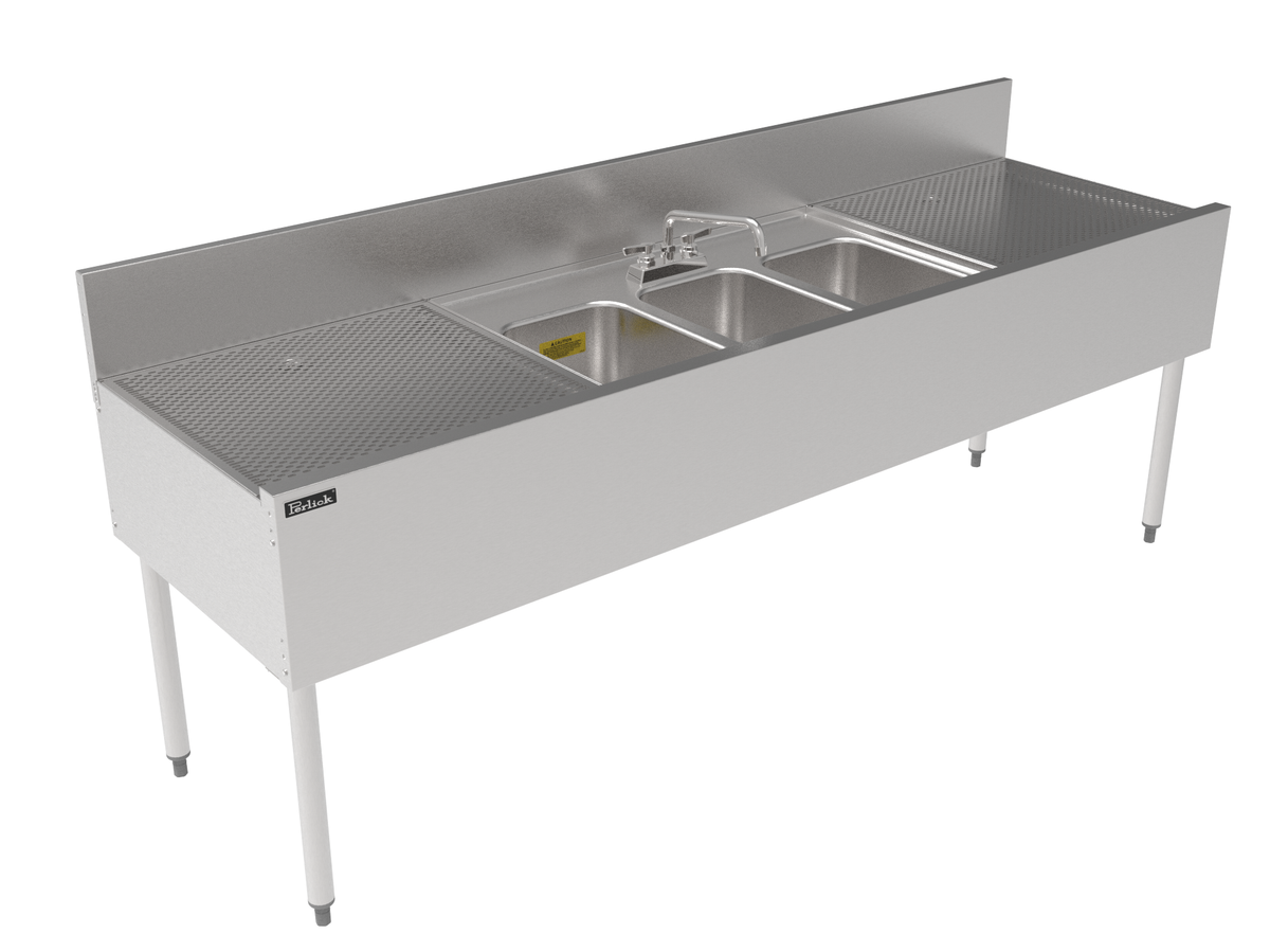 Perlick TSF84M3-DB 84" Underbar Sink