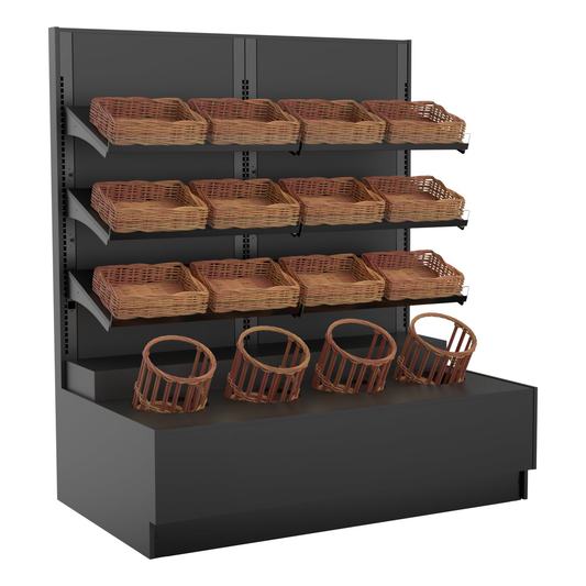 Structural Concepts CB7282 72" Display Bread Bakery Rack