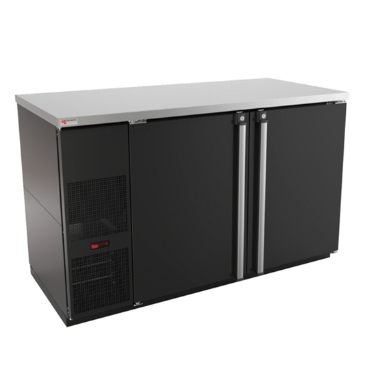 Micro Matic MBB58-E 59 1/2" Solid Door Back Bar Cooler