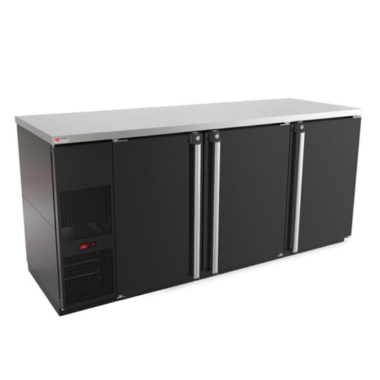 Micro Matic MBB78-E 80" Solid Door Back Bar Cooler