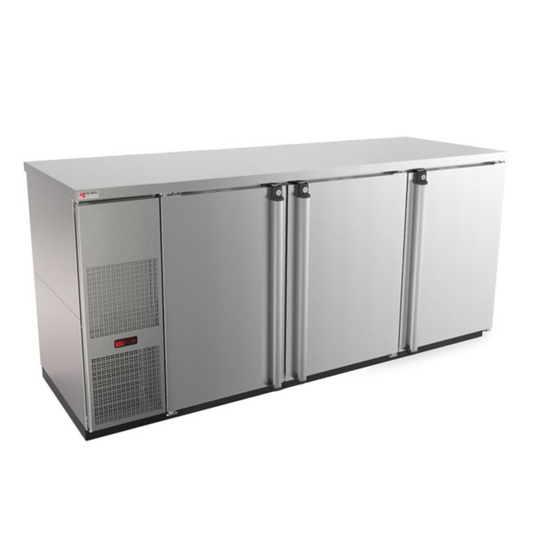 Micro Matic MBB78S-E 80" Solid Door Back Bar Cooler