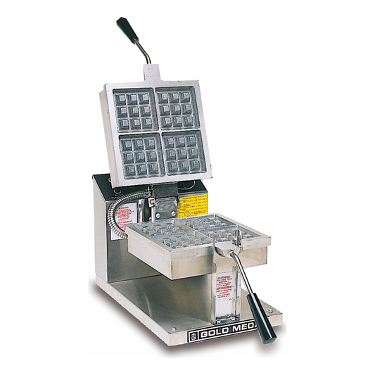 Gold Medal 5024ET 10 1/4" Waffle Maker