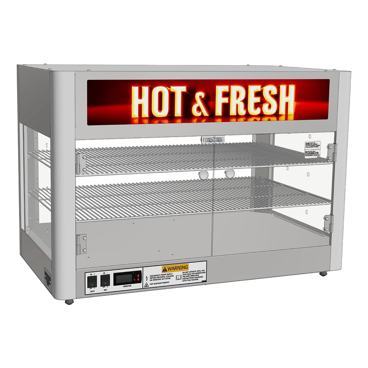 Gold Medal 5512-00-100 34" Heated Display Case