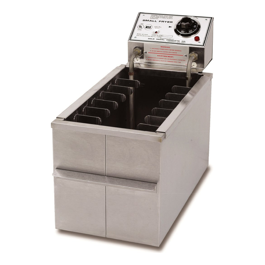 Gold Medal 8047D 10 1/8" Electric Countertop Fryer
