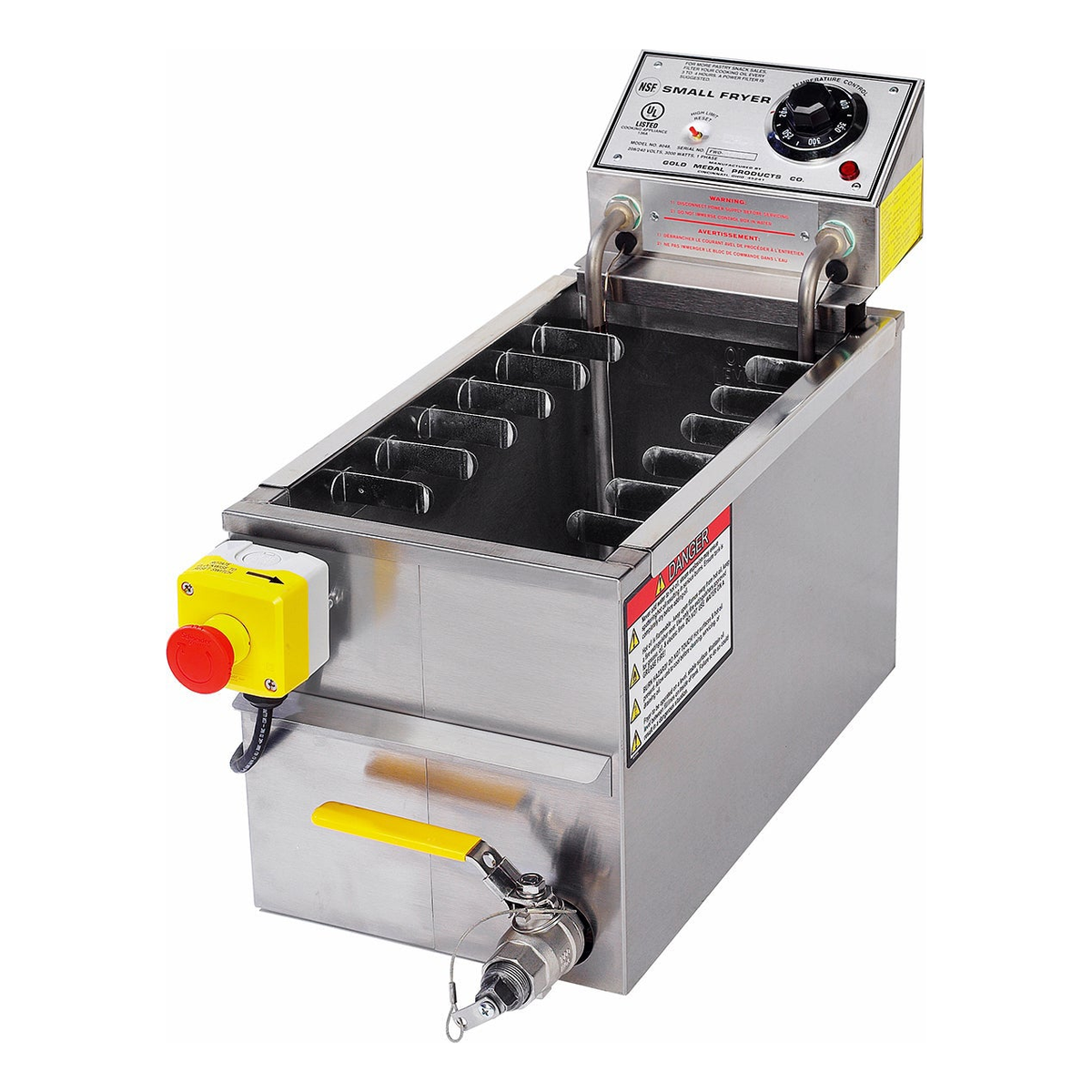 Gold Medal 8048D 10 1/8" Electric Countertop Fryer