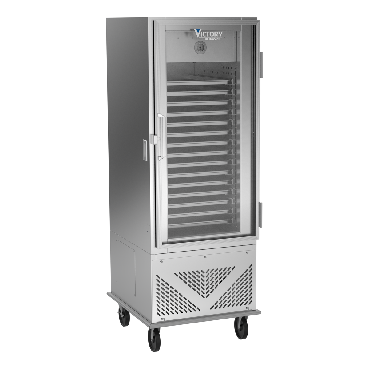 Victory ACRS-1D-S1-G-HC 29" Solid Door Open Air Merchandiser