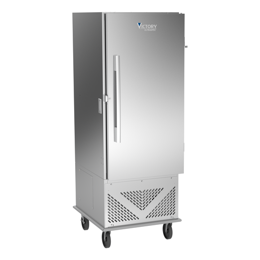 Victory ACRS-1D-S1-SD-HC 36" Solid Door Open Air Merchandiser