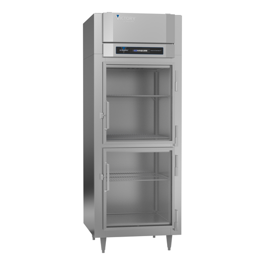 Victory FS-1D-S1-EW-HG-HC 31 1/4" Solid Door Reach-In Freezer