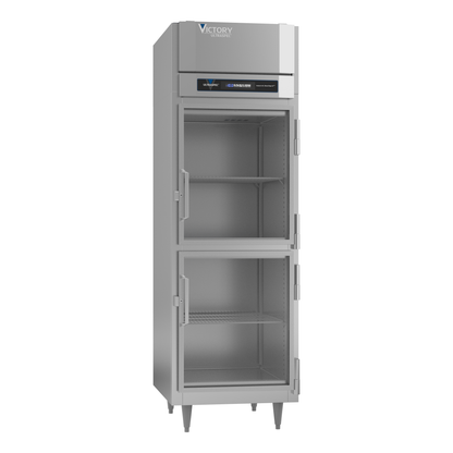 Victory FS-1D-S1-HG-HC 26 1/2" Solid Door Reach-In Freezer
