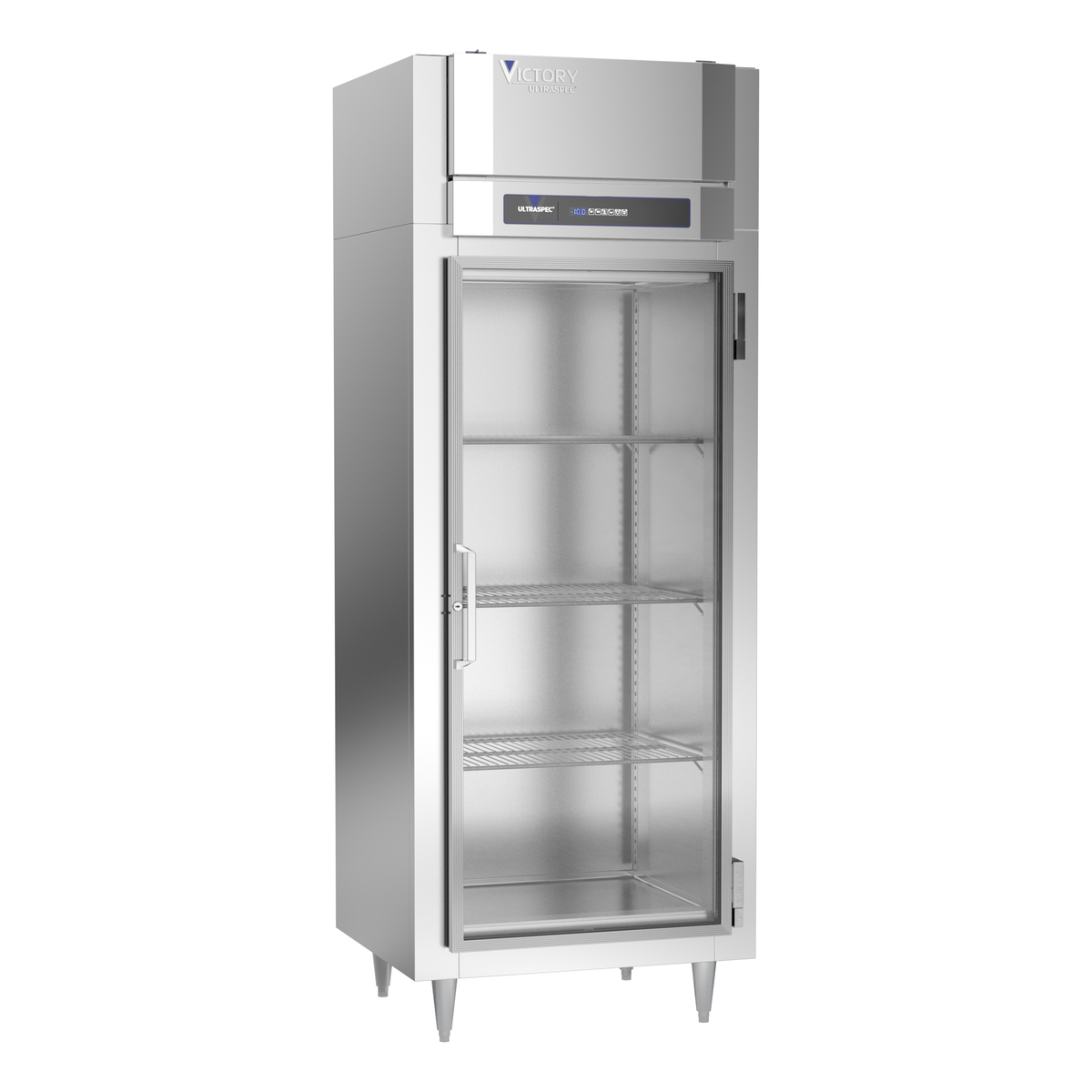 Victory FS-1N-S1-G-HC 31 1/4" Solid Door Reach-In Freezer