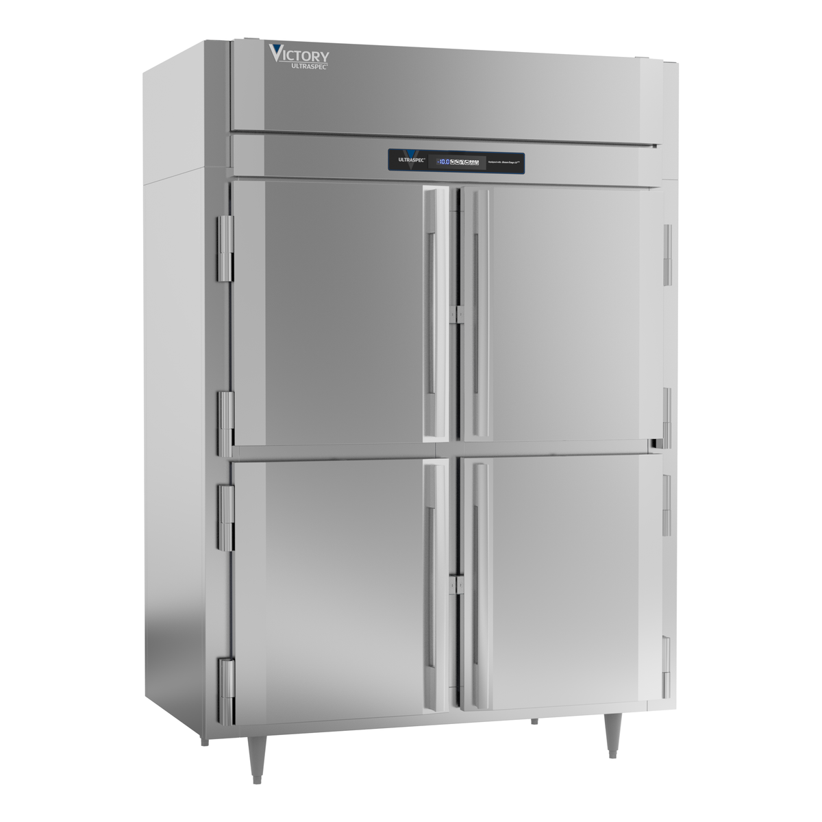 Victory FS-2D-S1-EW-PT-HD-HC 58 3/8" Solid Door Pass-Thru Freezer