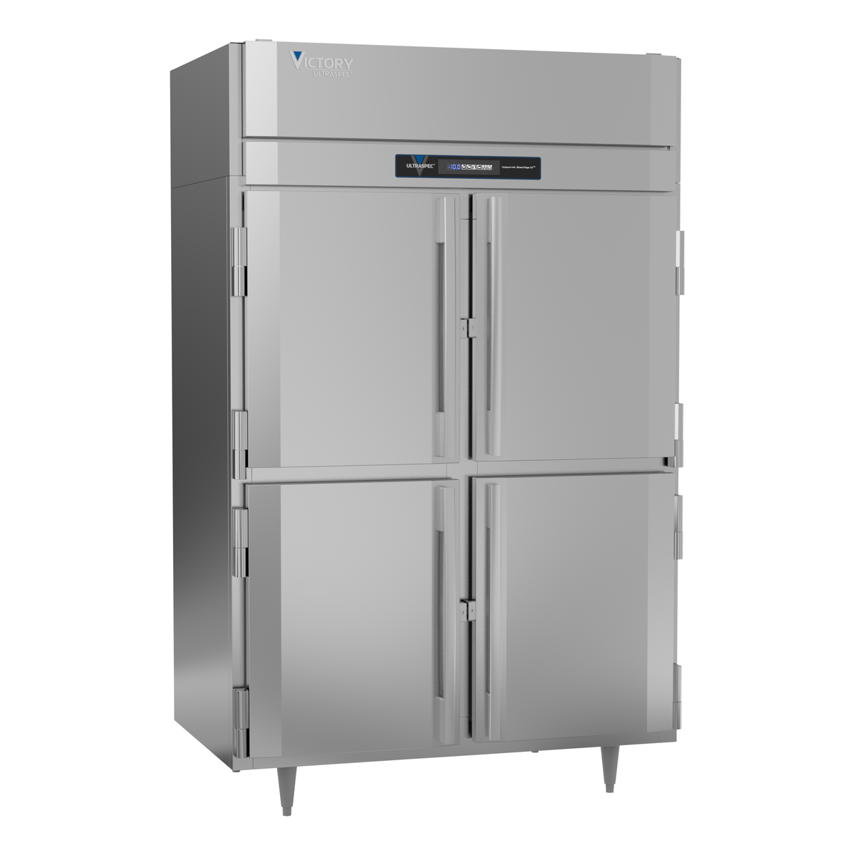 Victory FS-2D-S1-HD-HC 52 1/8" Solid Door Reach-In Freezer