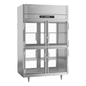 Victory FS-2D-S1-PT-HG-HC 52 1/8" Solid Door Pass-Thru Freezer