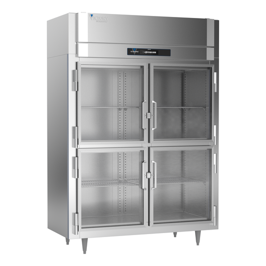 Victory FS-2N-S1-HG-HC 58 3/8" Solid Door Reach-In Freezer