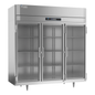 Victory FS-3D-S1-G-HC 77 3/4" Solid Door Reach-In Freezer