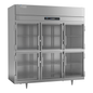 Victory FS-3D-S1-HG-HC 77 3/4" Solid Door Reach-In Freezer
