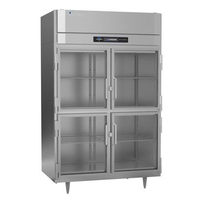Victory FSA-2D-S1-HG-HC 52 1/8" Solid Door Reach-In Freezer