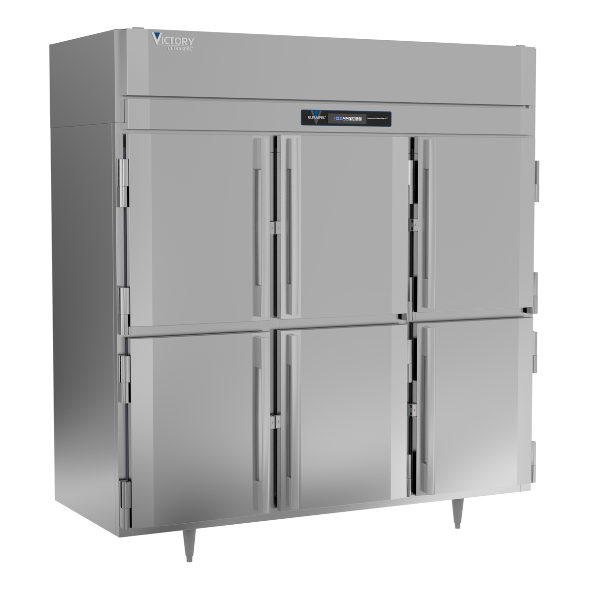 Victory FSA-3D-S1-HD-HC 77 3/4" Solid Door Reach-In Freezer