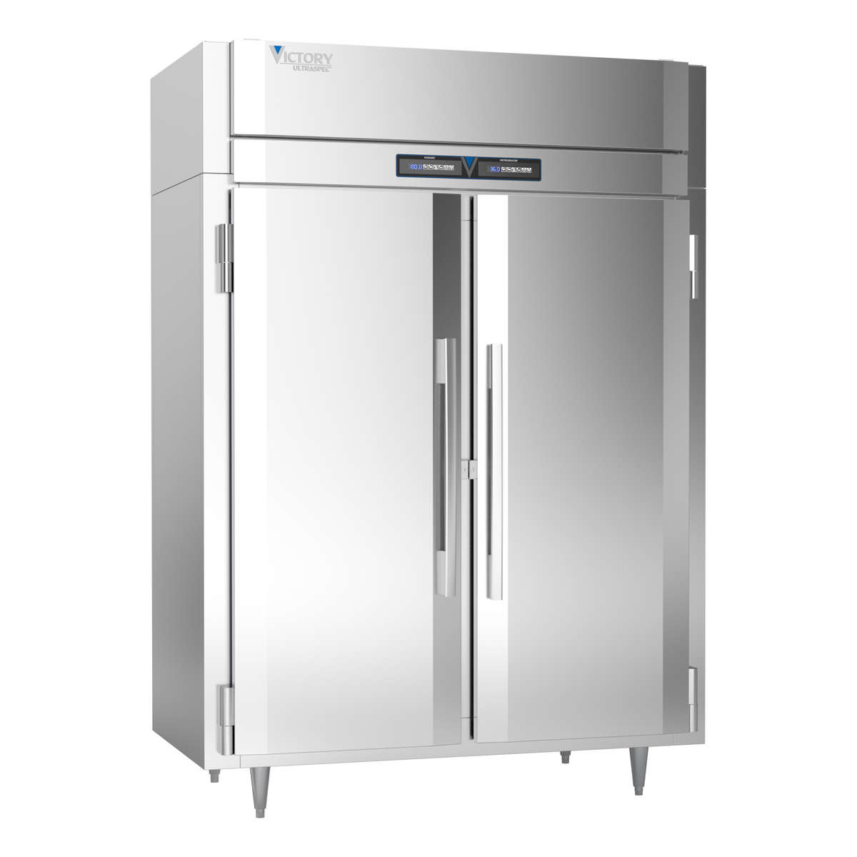 Victory HRS-2D-S1-EW-PT-HC 58 3/8" Dual Temp Refrigerated/Heated Pass-Thru