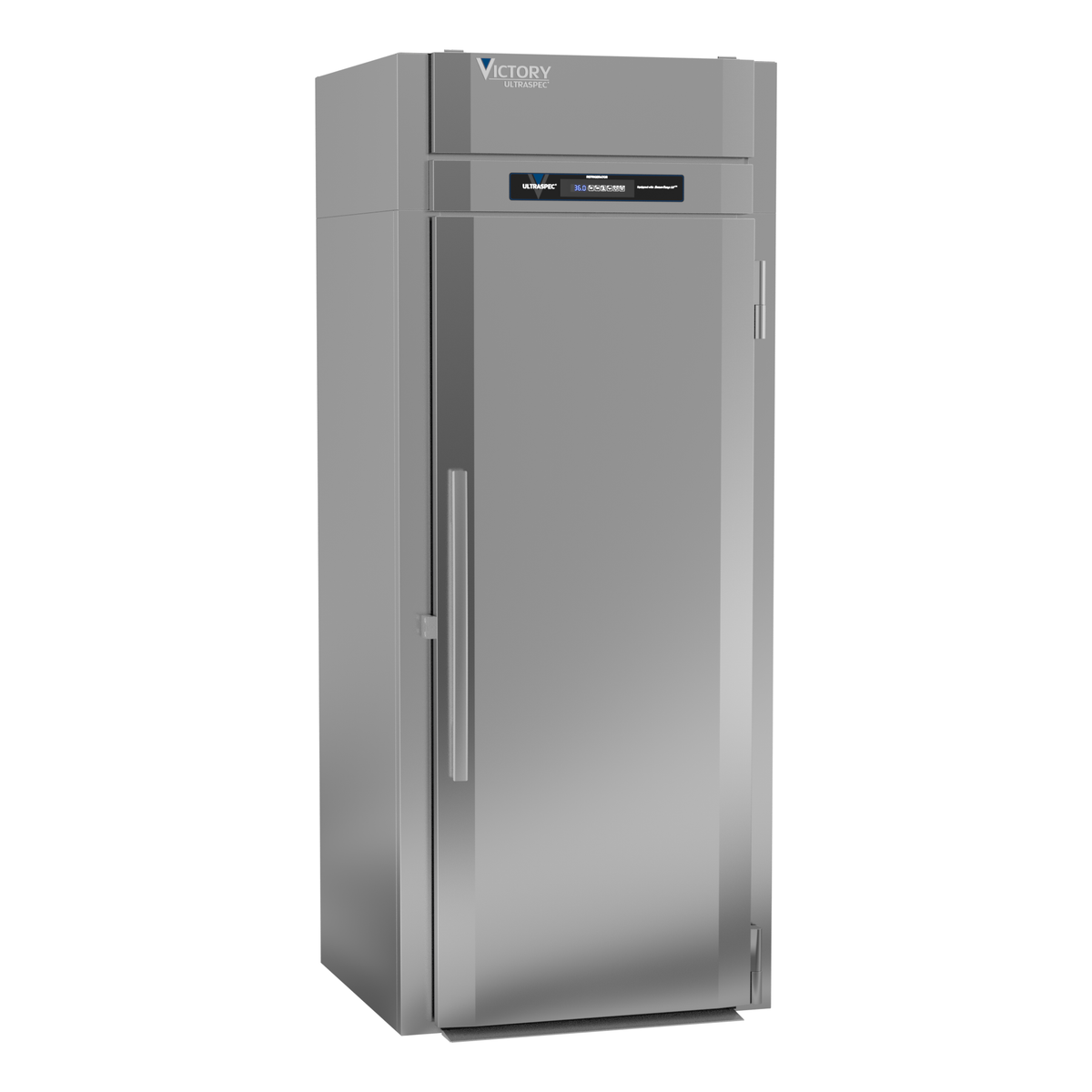 Victory RIS-1D-S1-XH-HC 36 1/2" Solid Door Roll-In Refrigerator
