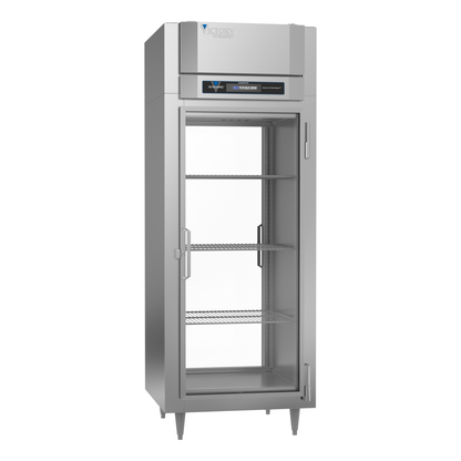 Victory RS-1D-S1-EW-PT-G-HC 31 1/4" Solid & Glass Door Pass-Thru Refrigerator