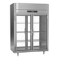 Victory RS-2D-S1-EW-PT-G-HC 58 3/8" Solid & Glass Door Pass-Thru Refrigerator