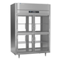 Victory RS-2D-S1-EW-PT-HG-HC 58 3/8" Solid & Glass Door Pass-Thru Refrigerator