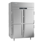 Victory RS-2D-S1-PT-HD-HC 52 1/8" Solid & Glass Door Pass-Thru Refrigerator